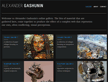 Tablet Screenshot of gashunin.com